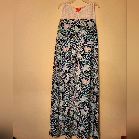 Floral lace top sundress - Picture 1 of 6